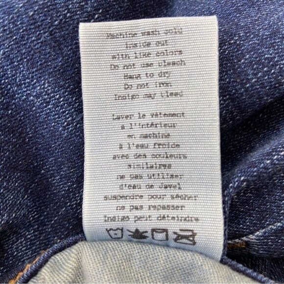 Rag bone mid rise skinny jeans stretchy denim medium rise blue size 26 - Picture 9 of 12